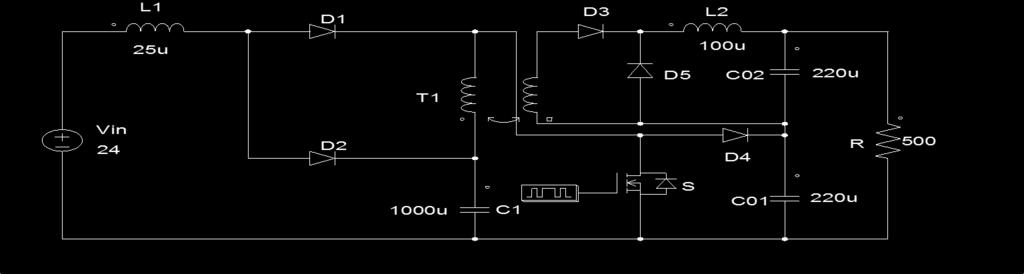 2. Projected Boost Converter and Operating Principle Figure 2 shows the schematic diagram of the high voltage gain DC-DC boost converter for PV cell applications.