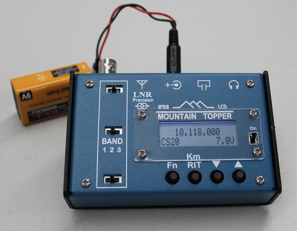 MTR-3B - LCD edition Mountain Topper User Manual Overview: The Mountain Topper Rigs are designed to be a very small, light weight, very battery efficient, multi-band CW rig suitable for field