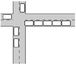 Which figure shows these cars after leaving the crossroads? 13.