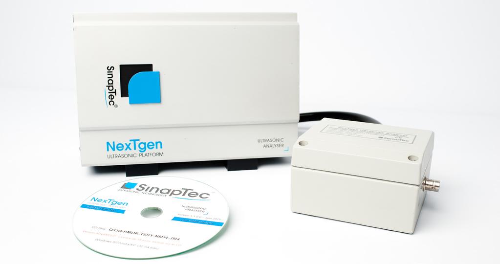 NEXTGEN ULTRASONIC ANALYSER The NexTgen Ultrasonic Analyser is an exclusive SinapTec product which enables to obtain on your ultrasonic cleaning equipment the same information as provided by a