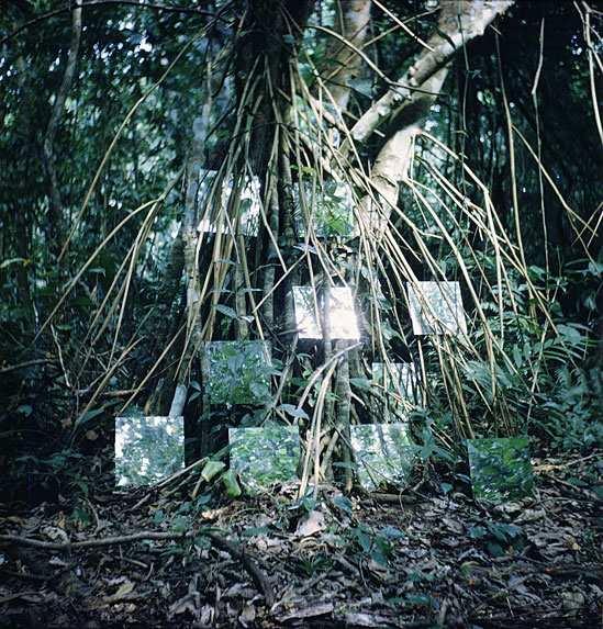 Robert Smithson Yucatan Mirror Displacements (1 9), 1969 9 Cibachrome prints from chromogenic 35 mm slides, 17 x 17 x 1 1/2 inches each (framed) Solomon R.