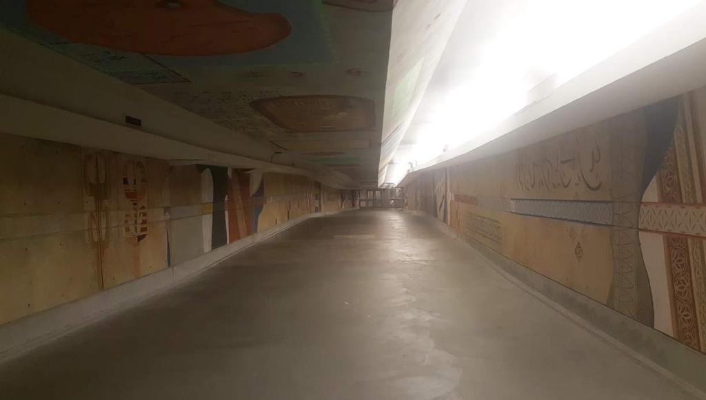 Beanfield Centre Tunnel - Floor Decals