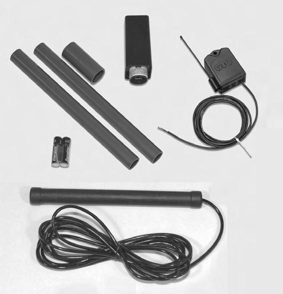 ACCESS CONTROLS WIRELESS ACCESS SYSTEMS Wireless Vehicle Sensor Installation Manual D A C Kit Includes: A. Transmitter Module/Cover B. Sensor/Sensor Cable C.