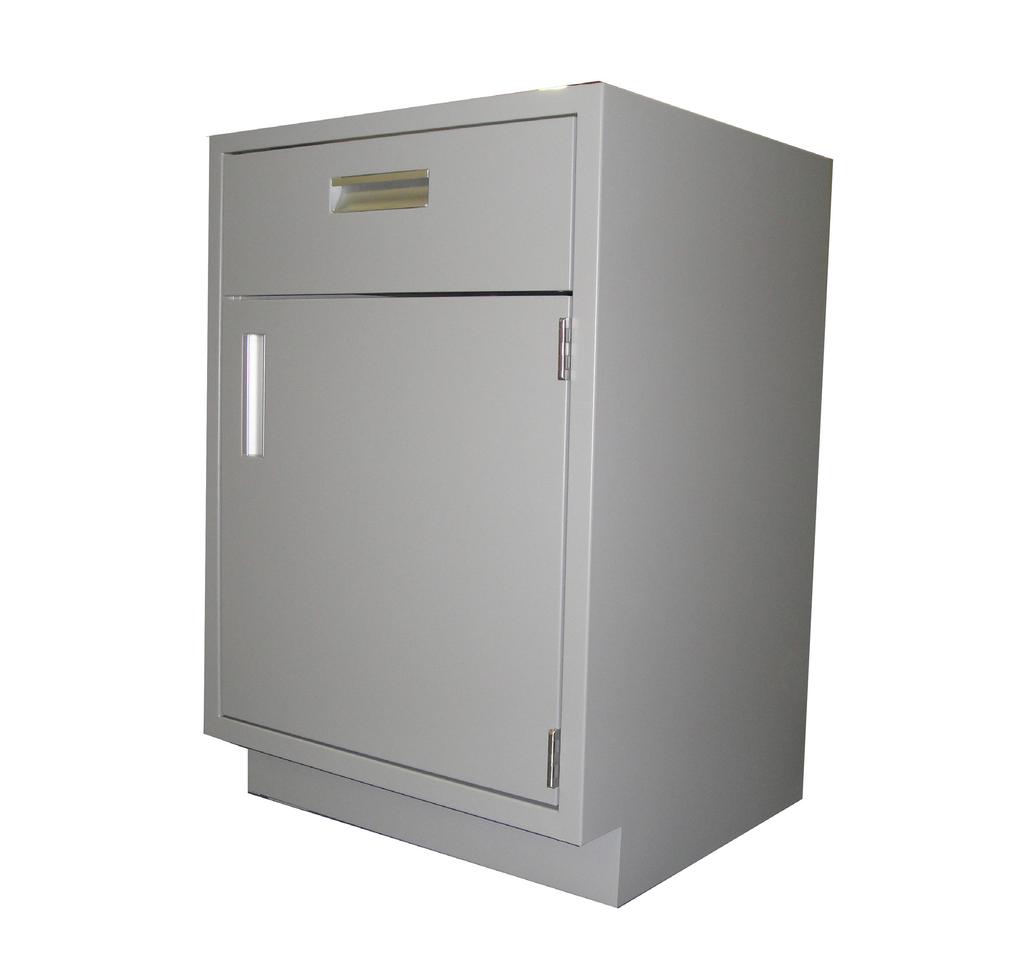 METAL BASE CABINET DETAILS S-Line Series Our durable metal casework line is designed to meet the most demanding of specifications.