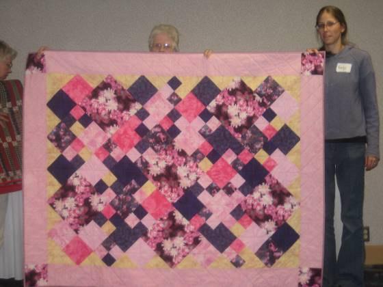 Along with the fabric donations to Redeemer Church, a motion was made and seconded that we give a donation of $200.00. Gigi Hickey gave a financial report on the Quilt Show.