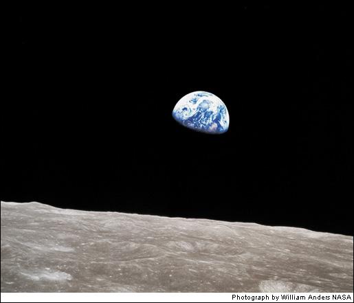 Earthrise 1968 The late adventure photographer Galen Rowell called it the most influential environmental photograph ever taken.