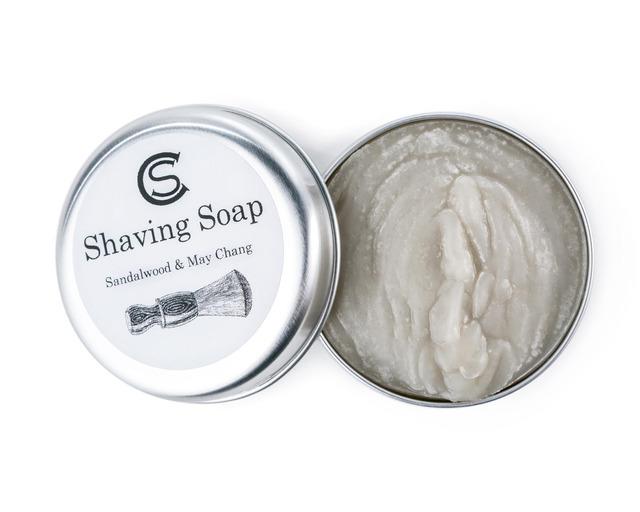 taming balm and a beard comb Close Shave Kit in a lidded