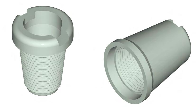 RUBBER THREAD S Pioneer Rubber Thread Protectors are moulded from oil resistant elastomer and are generally used to protect shouldered connections, but protectors to other thread specifications are