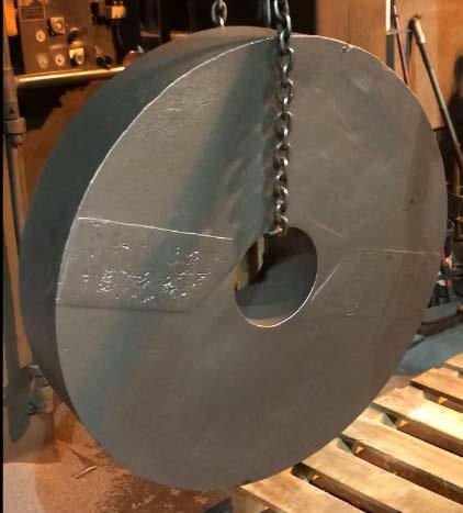 950-2100 lb pour wt, part weights ranging
