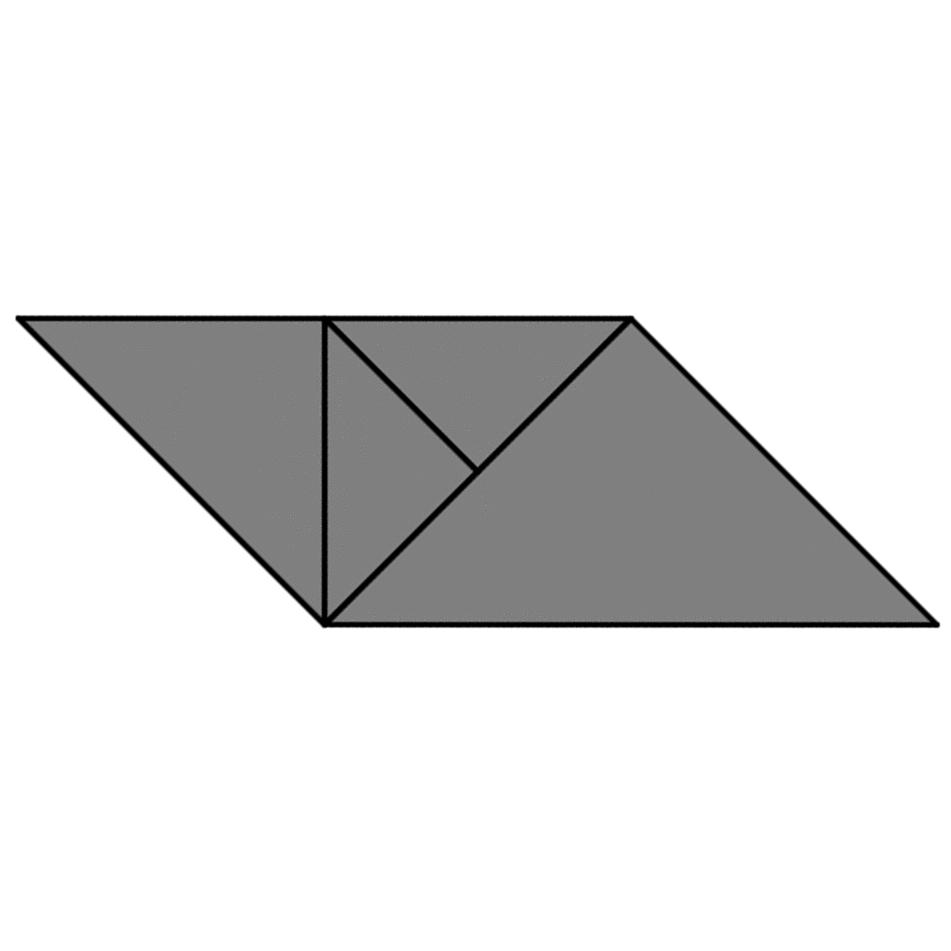 (vertices), but the square and parallelogram have four edges and four corners (vertices).