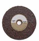 risk of detaching, and runs cooler than fiber discs Available in 2 and 3 diameters Outperforms conventional 2 and 3 ply cloth discs Grit range 24-120 STRIPPING DISCS Stripping Discs offer fast