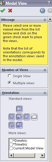 54. Select the following options in the following fields: a. In Number of Views, click Multiple views.
