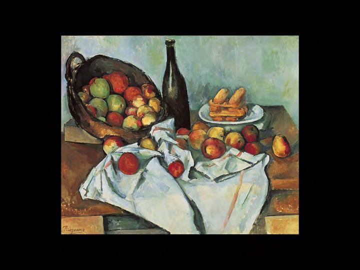 Paul Cézanne. The Basket of Apples. c. 1895. Oil on canvas. 21-7/16 31-1/2 in.
