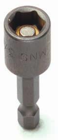 / Hex Shank Magnetic Nut Setters /" /6" /" 7/6" /2" * Available in -7/, 2-/6 and 6 Lengths -7/ Shown The Pro-Tip nut setter with its permanent high strength Rare Earth Magnet is manufactured from
