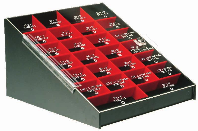 720 Piece Bit Merchandiser 0-06 0-06 The Pro-Tip bulk merchandiser with its attractive acrylic construction is ideal for point of sale marketing.
