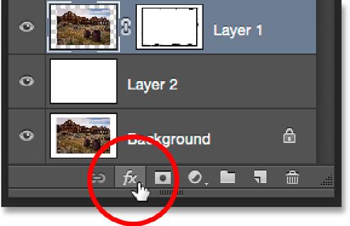 To do that, click on the visibility icon (the eyeball icon) on the top layer: Clicking the top layer s