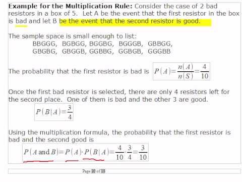 1.7. Probability of Intersections www.ck12.org 1.7 Probability of Intersections Here you will learn how to find the probability of intersections of events with the general Multiplication Rule.
