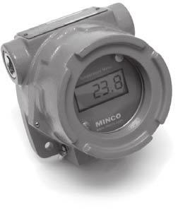 includes an explosionproof connection head and digital indicator for local indication of temperature. Sensors and transmitters are specified separately.
