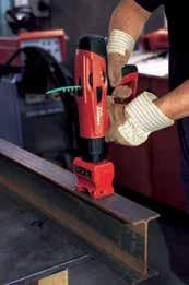 Fastening of long span decks and liner trays for sheet steel roofing and