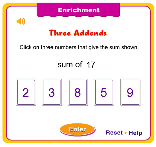Interactive Game Slide 238 / 246 Click here for the website 71 Which number sentence doesn't equal 18?