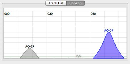 Light Grey Medium Grey Blue Orange Satellite transponder is disabled for this pass - as in AO-27 in the morning Max elevation > 0 degrees Max elevation > 30 degrees Max elevation > 60