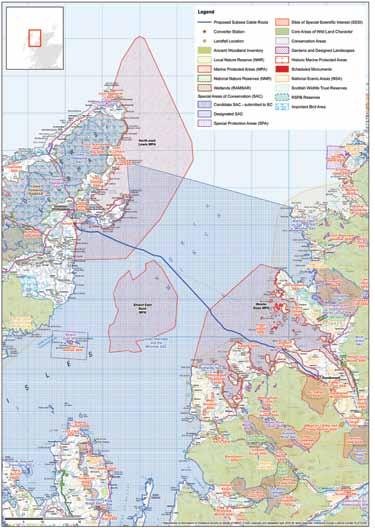 Western Isles HVDC Link Consultation Subsea Route Selection SHE Transmission have developed the subsea cable route in a manner which balances economic, technical and environmental considerations, a