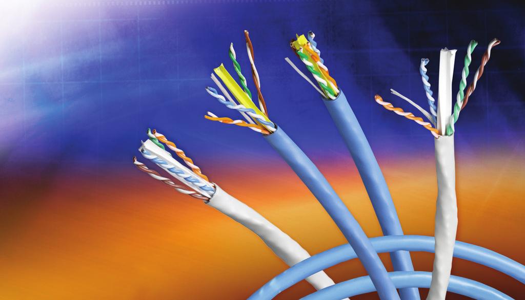 Product Bulletin PB 296 Belden DataTwist 4800 Cables DataTwist 4800 UTP Cables provide significant headroom and robust data transmission performance for today s most demanding applications.