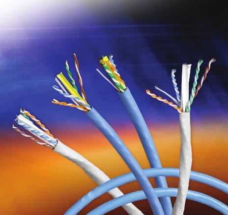 Ordering Information DataTwist 4800 Bonded-Pair, 4-pair, 23 AWG, CMR, Category 6 DataTwist 4800 Cables are available in plenum, riser and LSZH versions.