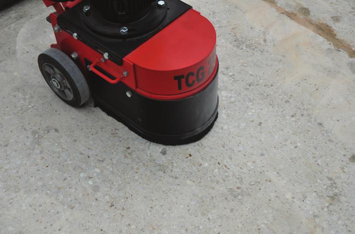 Robust design and optimised grinding pressure while maintaining overall compactness together with manoeuvrability make the TCG250 the choice for a wide range of jobs.