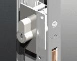HARDWARE MATCH When using ISEO mortice lock on residential doors we can match the 2mm thick pull