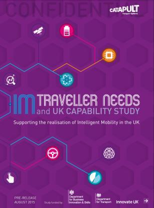 Work Stream 1 Technology Roadmapping The Traveller Needs & UK Capability Study will provide the basis for roadmapping activity.