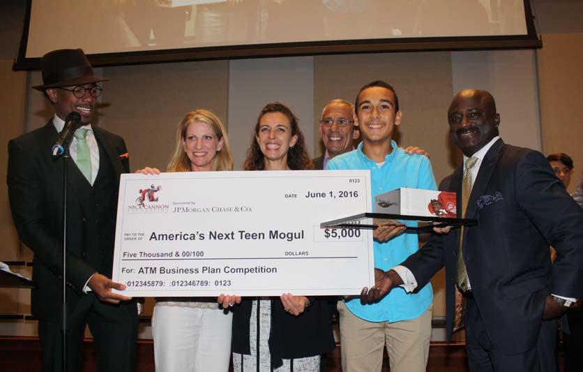 FOR IMMEDIATE RELEASE POST ATM COMPETITION SUMMARY Contact: Ronnie Highsmith (202) 297-2379 UNIVERSITY CITY HIGH SCHOOL STUDENT WINS THE NICK CANNON AMERICA S TEEN MOGUL COMPETITION FOR SAN DIEGO