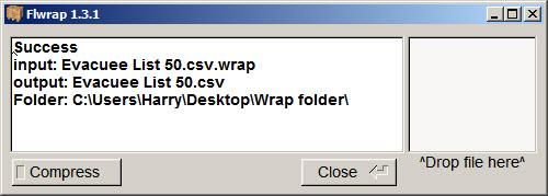 Verify extracted Wrapped files Go to File-->Folders->NBEMS Files menu and enter