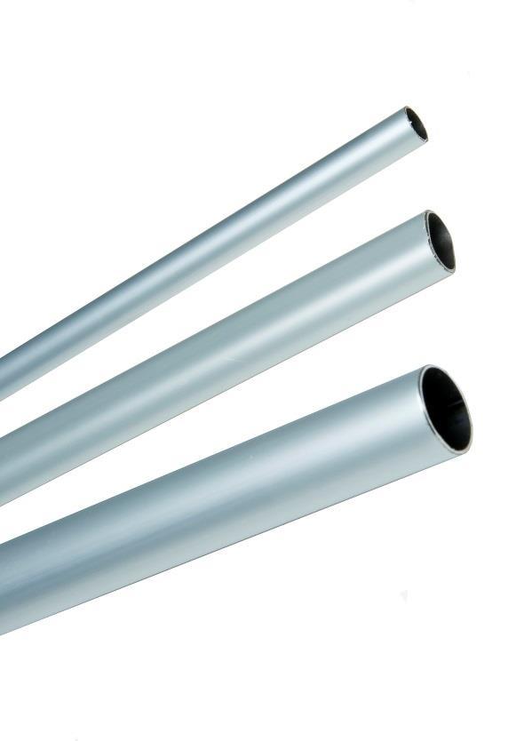 Plastic Coated Welded Tubes Pearl- & Matt Plastic coated finish on welded steel tubes manufactured to DIN 2394.