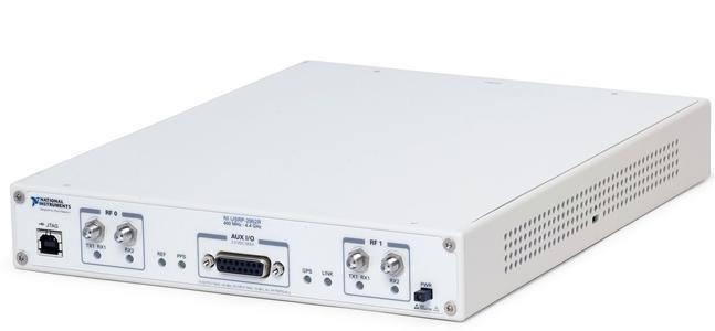 USRP RIO High Performance FPGA programmable 2x2 SDR Features 2x2 MIMO or independent LO s 10MHz 6GHz Xilinx Kintex 7 410T FPGA 160 MHz BW / channel Optimized RF Performance Expandable up to 128