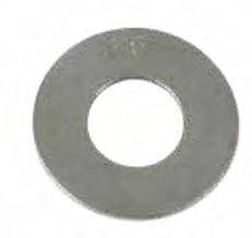 galvanised and stainless steel grades 316 and 304.