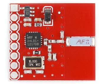 Page 2 of 6 (2) SparkFun RedBoard - Programmed with Arduino DEV-12757 At SparkFun we use many Arduinos and we're always looking for the (2) SparkFun Transceiver Breakout - nrf24l01+ WRL-00691 This