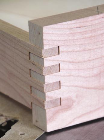 Instead, most woodworkers aim for either protruding ends (Photo right) or recessed ends (Photo left).