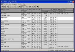 Airport Info Flight Planner Now that we are at our departure airport, it is time to prepare the CoPilot GPS for flight.