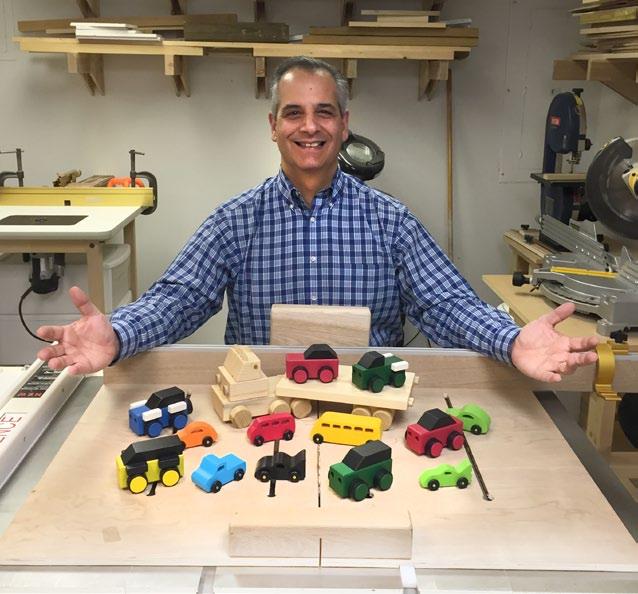 WOOD TOY NEWS Monday January 26, 2015 PAUL DAUNNO ADDS TOYMAKING TO HIS VAST ARRAY OF WOODWORKING SKILLS. toymakingplans.