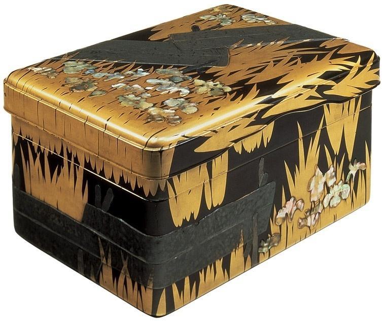 Lacquer Box for Writing Implements, Ogata Korin, Edo Period,