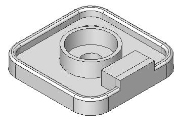 Engineering Design with SolidWorks Create the second Extruded Boss feature. 100) Select the Sketch plane. Click the top narrow face of the Extruded Boss feature. 101) Create the Sketch. Click Sketch.