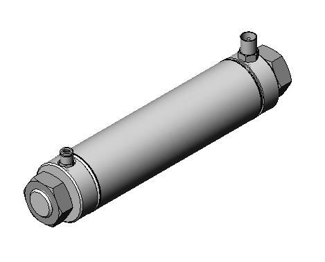 Engineering Design with SolidWorks Exercise 4.1f: RESERVOIR Assembly. The RESERVOIR stores compressed air. Air is filled through a Schrader Valve.