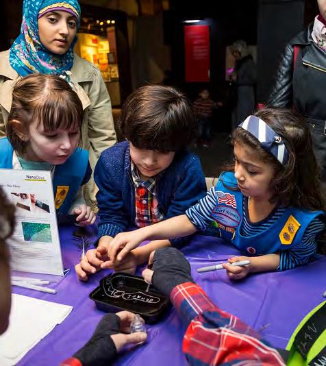 Museums partnering with local Girl Scouts Ongoing programming, Skill
