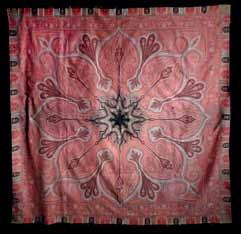 By the 19th century, the Kashmir shawl representing
