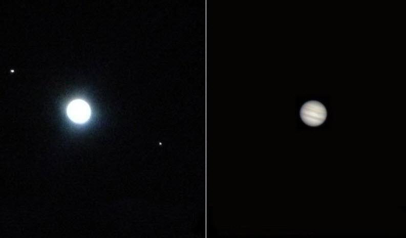 CELL PHONE PHOTOS Jupiter with no