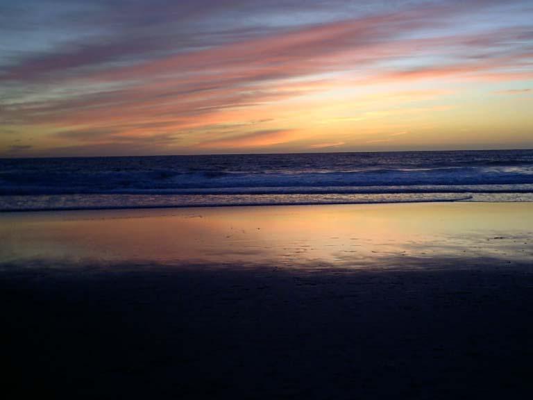 Sunset, California Coast