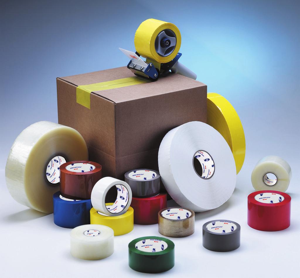 Carton Sealing Tape IPG offers full line of pressure-sensitive carton sealing tape with all three adhesive technologies: acrylic, hot melt and natural rubber.