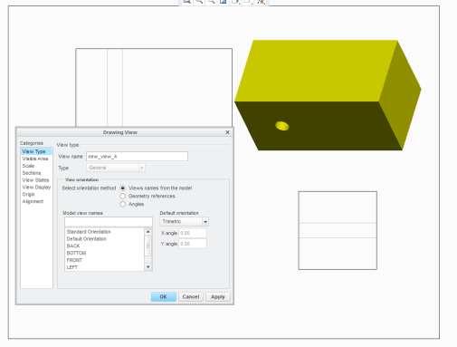In the Drawing View dialog box select Scale > Custom Scale and enter 0.5, then Apply and see what happens.