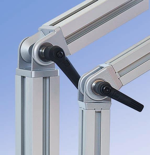 Lockable Joints Angle range +/- 90 Pivot Joint - Series 25 Part